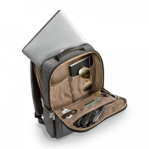 Briggs & Riley Kinzie Street Medium Laptop Backpack, Grey, One Size