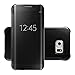 Hovisi Luxurious Shiny Flip Case Cover Samsung Galaxy S8 (Black)