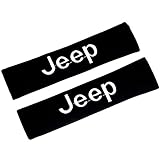 QZS Jeep Seat Belt Shoulder Pads Strap Covers Cushion 1 Pair