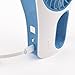 3 Speeds Mini USB Cooling Fan CrazyFire Rechargeable Handheld Humidifier Fan Misty Cooling Hydrating Fan for Hot Summer Outdoor Traveling (Blue)
