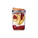 Jarware Fruit Infusion Lid for Wide Mouth Mason Jars, Orange