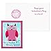 Hallmark Girls Valentines Day Cards and Mailbox for Kids School Classroom Exchange, Unicorn and Friends (1 Box, 32 Valentine Cards, 35 Stickers, 1 Teacher Card)