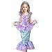 JiaDuo Kids Girls' Princess Mermaid Dress Party Costume 6