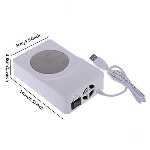 USB Drink Cooler,SHZONS Cooler Warmer Cup Coffee Tea Beverage Cans Cooler & Warmer Heater Chilling Coasters