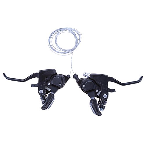 Alloet 21 Speed Bicycle Shifter Brake Conjoined DIP Derailleurs Mountain Bike Hand - Thumbnail 5