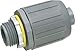 Arlington NMLT10-5 SNAP2IT Straight Connector for Liquid-Tight Conduit, Push-On Installation, 1-Inch, Non-Metallic, 5-Pack