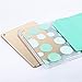 ULAK iPad Mini 4 Case, Mini 4 Case Clear with Design, Lightweight Slim Smart-Shell Stand Cover with Auto Wake/Sleep Function for Apple iPad Mini 4 7.9 inch 2015 Release Tablet, Mint Green