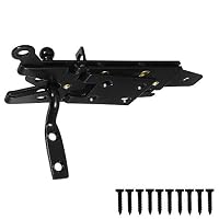 Black Heavy Duty Gate Latch