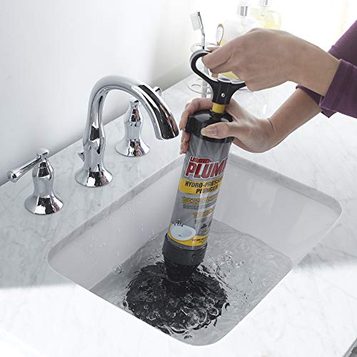 Liquid-Plumr 670087 Hydro-Pressure Plunger, Gray
