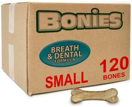 BONIES Natural Dental Health BULK BOX SMALL (120 Bones)
