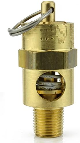 (Ship from USA) 1/8" NPT 150 PSI Air Compressor Safety Relief Pressure Valve Tank Pop Off New /ITEM NO#I-86/Q-UI754348896