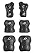 Rollerblade Bladegear XT Junior 3 Pack Protective Gear, Knee Pads, Elbow Pads and Wrist Guards, Multi Sport Protection,Youth, Black