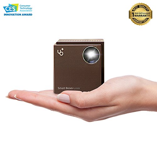 Portable mini projector [uo smart beam laser] ces award…