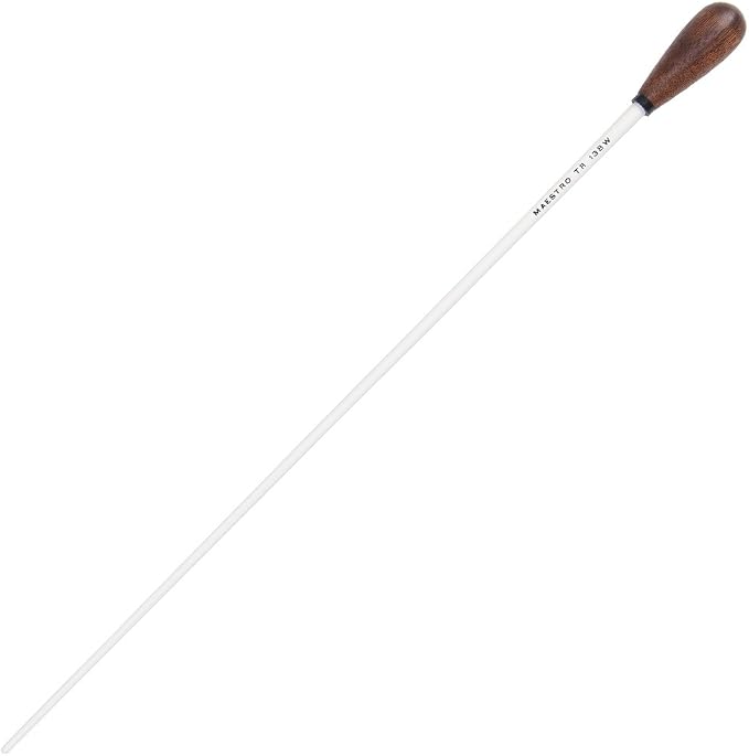 Jiayouy Dirigent Taktstöcke, 38,1 Cm, 12 Stück – Fiberglas Mit ABS-Griff, Schwarz