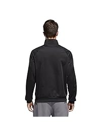 adidas BR1024 - Chaqueta deportiva para hombre, diseño de rayas, color negro