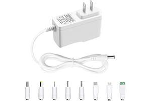 5V 2A DC Power Supply Adapter 10W AC 100V-240V to DC 5Volt 2A 1.5A 1A 2000mA 1000mA Replacement Power Cord USB Type C for Bab