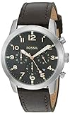 Fossil Men's FS5143 Pilot 54 Chronograph Dark Brown Watch
