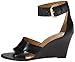 Nine West Women's Chekmayt Leather Wedge Sandal