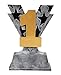 Decade Awards 1st Place Victory Trophy/First Place Silver V Award/Trophy | 7 Inch Tall