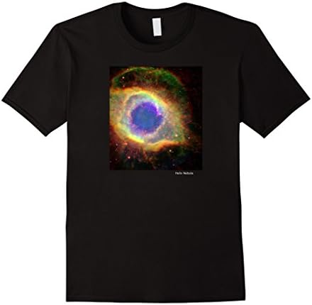 Men's The star Helix Nebula NASA image 2XL Black