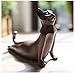 Rusty Brown Vintage Rustic Decorative Resin Animal Cat Yoga Pose Statue