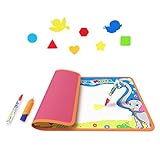 TOYK aquadoodle mat - Kids toy - Water Doodle mat & 3 × Magic Pens - Color Children Water Drawing Mat Board and aquadoodle pen for Kids Doodle learning toy-The best Educational gift