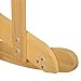 Giantex Adirondack Chair Outdoor Natural Fir Wood Rocking Chair Patio Deck Garden Furniture