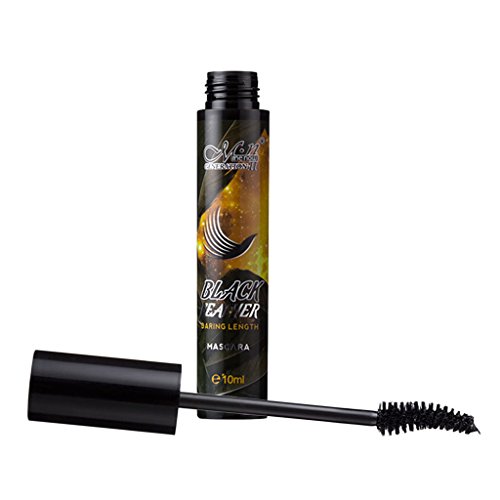 SunniMix Makeup Waterproof Mascara Black Eyelash Thick Lash Extension Curved Brush - 10g - Thumbnail 5