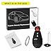 YITAMOTOR Compatible for Dodge Keyless Entry Remote Car Key Fob Replacement 4 Button for M3N5WY783X IYZ-C01C
