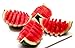 iCookPro Watermelon Slicer & Corer & Server As Seen On TV. Perfect Stainless Steel, Not Sharp, Premium Quality. Cut Your Melon Cantaloupe Fruit Easily With a Kitchen Utility Knife. Shipping from USA
