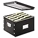 Snap-N-Store SNS01536 Snap N Store Storage Box, Letter/Legal, 16 1/4 x 9 3/4 x 13 1/4, Black