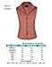 makeitmint Women's Basic Solid Quilted Padding Jacket Vest w/Pockets Medium YJV0002_Camel