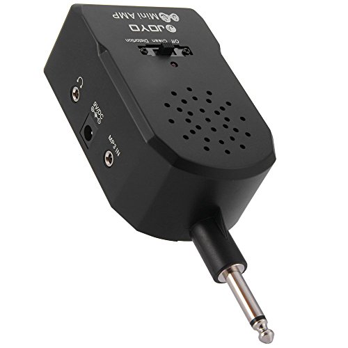 JOYO JA - 01 Mini Guitar Amplifier with Earphone 3.5mm Interface MP3 Input Jack Headphones LED Indicator Light Powered by DC 9V or 6F22 Battery