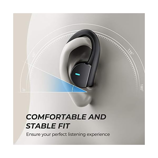 Wireless-Headphones-Running-HolyHigh-Bluetooth-50-Headphones-In-EarTrue-Wireless-Earbuds-Sports-Waterproof-IPX736H-PlaytimeCVC80Hi-Fi-StereoDeep-BassUSB-C-for-Workout Wireless Headphones Running HolyHigh, Bluetooth 5.0 Headphones In-Ear,True Wireless Earbuds Sports Waterproof IPX7,36H…