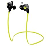 Mpow Swift MBH5-PS-1 Bluetooth 4.0 Wireless Sport Headphones - Fluorescence Green