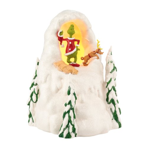 Department 56 Grinch Villages Mount Crumpet Lit House, 8.5 inch