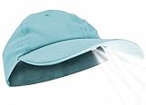 Panther Vision PUP POWERCAP LED Unisex Lighted Dog Walking Hat - 100% Cotton Twill Sky Blue