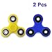 Conshine Fidget Spinner Toy Stress Reducer 2-Pack - Perfect For ADD, ADHD, Anxiety, and Autism Adult Children for Killing Time