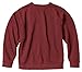 Adult Crew-Neck Blended Sweatshirt (Crimson PgmDye) (Medium)