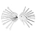 HITSAN 20PSC Foldable Car Lock Opener Double Sided Locksmith Tools Set Stainless Steel