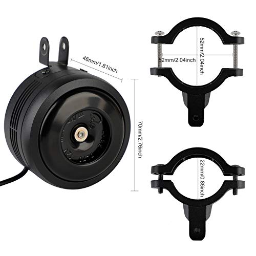 SOWUNO 126Db Bicycle Electric Horn Rechargeable Bike Alarm Bells Loud