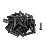 M3x25mm Nylon Hex Spacer Standoff Pillar Female Screw Nut Black 50Pcs