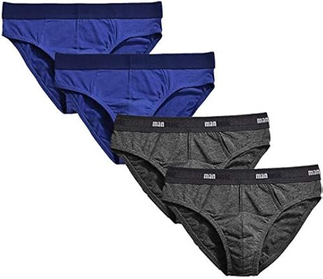 DANISH ENDURANCE Herenslisp Multipack, Klassieke Zachte Katoenen Slips, 6- Pack Meerkleurig (2xZwart, 2xWit/Rood, 1xZwart/Rood, 1xGrijs) 4XL