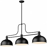 Z-Lite 725-3MB-D13MB Melange Pendant, 3-Light 300 Total Watts, Matte Black