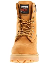 Botas para hombre Timberland PRO 26011, ajuste directo, caña de 8 pulgadas, punta blanda
