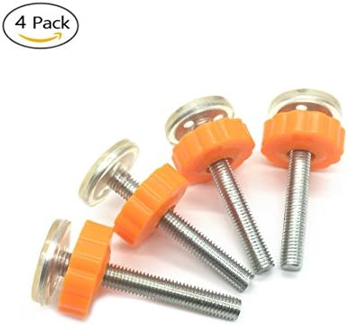 DIAOSnx 4-Piece Pressure Gates Adaptors Kit, M10 Threaded Spindle Rods Accessory