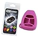 KeyGuardz Purple Rubber Keyless Entry Remote Key Fob Skin Cover Protector
