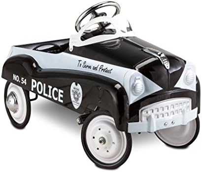 Instep 14-PC200 Police Pedal Car Black 