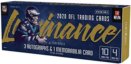 2020 Panini Luminance NFL Soccer HOBBY field (4 pks/bx)