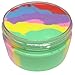 Gbell Color Mixing Cloud Fluffy Slime Butter, Squishy Putty Scented Stress Crystal Clay Toy for Girls Adults, Kids Slime Under 2 Dollars,60ML/100ML (Multicolor 100ML)
